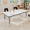 image:imageFlash Furniture 48 x 24 Adjustable Activity Table Light Gray Short LegsWhite