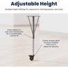 image:imageFlash Furniture 48 x 24 Adjustable Activity Table White CastersLight Natural
