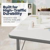 image:imageFlash Furniture 48 x 24 Adjustable Activity Table White CastersWhite