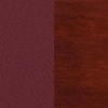 image:imageFlash Furniture Darby Series Slat Back Walnut Wood Restaurant Barstool  Black Vinyl SeatBurgundy Vinyl SeatMahogany Wood Frame