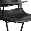 image:imageFlash Furniture HERCULES 5 Pack Black Ergonomic Shell Chair with Right Handed FlipUp Tablet Arm
