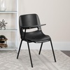 image:imageFlash Furniture HERCULES 5 Pack Black Ergonomic Shell Chair with Right Handed FlipUp Tablet Arm