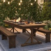 image:imageFlash Furniture Hercules 108x40 in Folding Table with X Legs