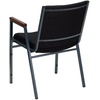 image:imageFlash Furniture Hercules Fabric Stack Chair with Arms BurgundyBlack Patterned Fabric