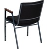 image:imageFlash Furniture Hercules Fabric Stack Chair with Arms BurgundyBlack Patterned Fabric