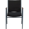 image:imageFlash Furniture Hercules Fabric Stack Chair with Arms BurgundyBlack Patterned Fabric