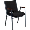 image:imageFlash Furniture Hercules Fabric Stack Chair with Arms BurgundyBlack Patterned Fabric