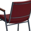 image:imageFlash Furniture Hercules Fabric Stack Chair with Arms BurgundyBurgundy Patterned Fabric