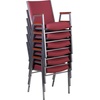 image:imageFlash Furniture Hercules Fabric Stack Chair with Arms BurgundyBurgundy Patterned Fabric