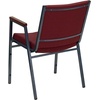 image:imageFlash Furniture Hercules Fabric Stack Chair with Arms BurgundyBurgundy Patterned Fabric