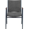image:imageFlash Furniture Hercules Fabric Stack Chair with Arms BurgundyGray Fabric