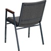 image:imageFlash Furniture Hercules Fabric Stack Chair with Arms BurgundyGray Fabric