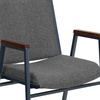 image:imageFlash Furniture Hercules Fabric Stack Chair with Arms BurgundyGray Fabric