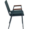 image:imageFlash Furniture Hercules Fabric Stack Chair with Arms BurgundyGreen Patterned Fabric