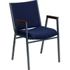 image:imageFlash Furniture Hercules Fabric Stack Chair with Arms BurgundyNavy Patterned Fabric