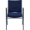 image:imageFlash Furniture Hercules Fabric Stack Chair with Arms BurgundyNavy Patterned Fabric