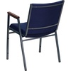 image:imageFlash Furniture Hercules Fabric Stack Chair with Arms BurgundyNavy Patterned Fabric