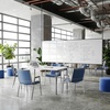 image:imageFlash Furniture Hercules Fabric Stack Chair with Arms BurgundyNavy Vinyl