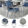 image:imageFlash Furniture Hercules Fabric Stack Chair with Arms BurgundyNavy Vinyl