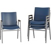 image:imageFlash Furniture Hercules Fabric Stack Chair with Arms BurgundyNavy Vinyl