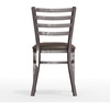 image:imageFlash Furniture Hercules Ladder Back Chair with Vinyl Seat SilverMochaMocha Vinyl SeatSilver Antique Metal Frame