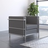 image:imageFlash Furniture Hercules LeatherSoft Reception Set WhiteGrey