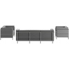 image:imageFlash Furniture Hercules LeatherSoft Reception Set WhiteGrey