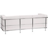 image:imageFlash Furniture Hercules LeatherSoft Reception Set WhiteMelrose White