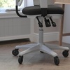 image:imageFlash Furniture MidBack Mesh Executive Office Chair BlackBlack MeshWhite Frame