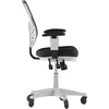 image:imageFlash Furniture MidBack Mesh Executive Office Chair BlackBlack MeshWhite Frame