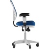 image:imageFlash Furniture MidBack Mesh Executive Office Chair BlackBlue MeshWhite Frame