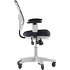 image:imageFlash Furniture MidBack Mesh Executive Office Chair BlackDark Gray MeshWhite Frame