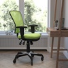 image:imageFlash Furniture MidBack Mesh Executive Office Chair BlackGreen