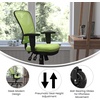 image:imageFlash Furniture MidBack Mesh Executive Office Chair BlackGreen