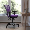 image:imageFlash Furniture MidBack Mesh Executive Office Chair BlackPurple