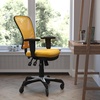 image:imageFlash Furniture MidBack Mesh Executive Office Chair BlackYelloworange