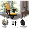 image:imageFlash Furniture MidBack Mesh Executive Office Chair BlackYelloworange