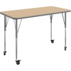 Light Natural Top/Silver Frame