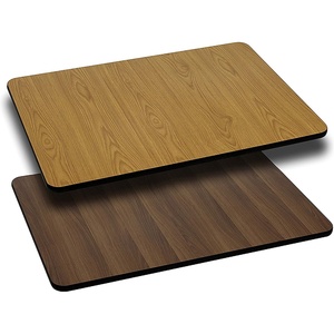 image:imageFlash Furniture Glenbrook 2 Pack 24 x 42 Rectangular Table Top with Natural or Walnut Reversible Laminate TopNaturalWalnut