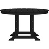 image:imageFlash Furniture 5Piece HDPE Adirondack Dining Set GrayBlack