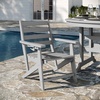 image:imageFlash Furniture 5Piece HDPE Adirondack Dining Set GrayGrey