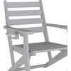 image:imageFlash Furniture 5Piece HDPE Adirondack Dining Set GrayGrey