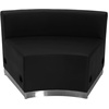 image:imageFlash Furniture Hercules Alon Series Black LeatherSoft Reception Configuration 3 PiecesBlack