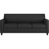 image:imageFlash Furniture Hercules LeatherSoft Sofa GrayBlack