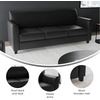 image:imageFlash Furniture Hercules LeatherSoft Sofa GrayBlack