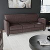 image:imageFlash Furniture Hercules LeatherSoft Sofa GrayBrown