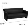 image:imageFlash Furniture Hercules Majesty Series Black LeatherSoft SofaBlack