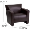 image:imageFlash Furniture Hercules Majesty Series Black LeatherSoft SofaBrown