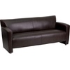 image:imageFlash Furniture Hercules Majesty Series Black LeatherSoft SofaBrown