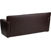 image:imageFlash Furniture Hercules Majesty Series Black LeatherSoft SofaBrown